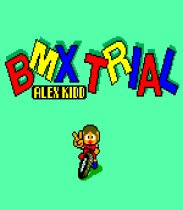 BMX Trial - Alex Kidd (Sega Master System (VGM))